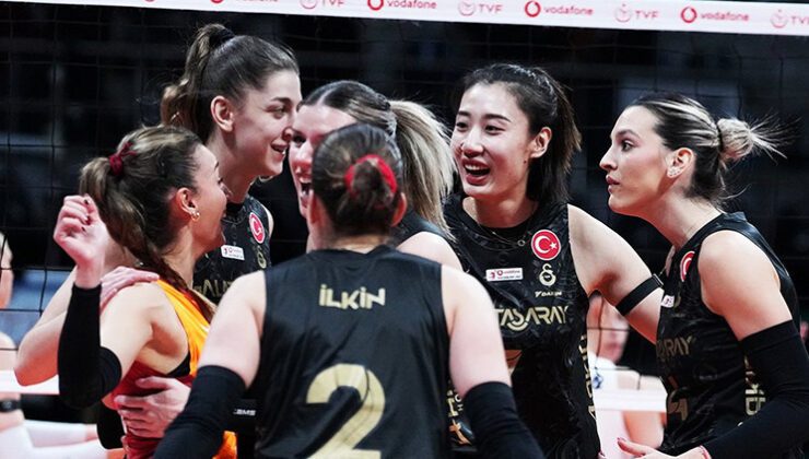 Galatasaray Daikin set vermeden kazandı!