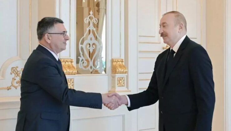 İlham Aliyev, İsrail Dışişleri Bakanı Gideon Saar’ı kabul etti