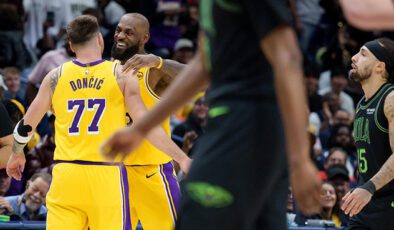 LeBron ile Doncic 30’ar sayı attı, Lakers deplasmanda kazandı