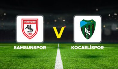 Samsunspor – Kocaelispor maçı ne zaman, hangi kanalda, saat kaçta?