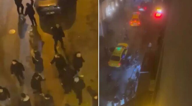 Beyoğlu’nda kabus dolu gece! Sokaklar fena karıştı