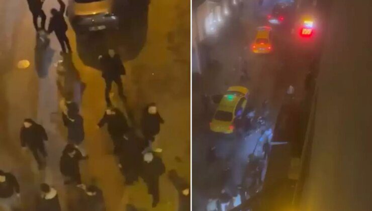 Beyoğlu’nda kabus dolu gece! Sokaklar fena karıştı