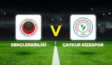 Canlı anlatım: Gençlerbirliği – Rizespor maçı