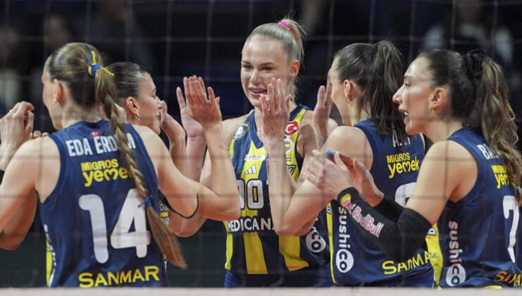 Galatasaray Daikin 0-3 Fenerbahçe Medicana (Sultanlar Ligi)