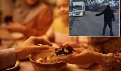 Gümüşhane’de bir köyde 22 yıl önce başlatılan iftar geleneği sürüyor