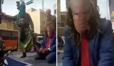 İran’da Trump’ı kızdıracak mizansen: Sahneye çıkarıp başını kestiler