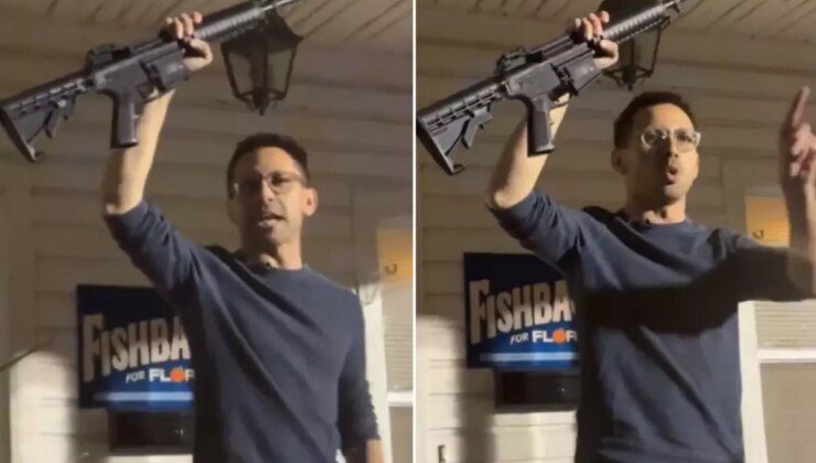 İsrail resti hayatını kabusa çevirdi: Bizi tehdit ederseniz, sizi AR-15 ile vuracağız