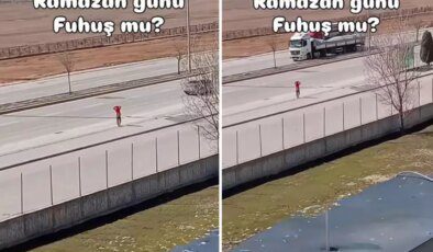 Konya’yı karıştıran görüntü: Yol kenarında fuhuş pazarlığı mı yapılıyor?