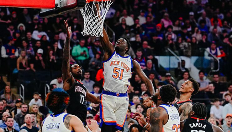 New York Knicks 18 sayı geriden gelerek Rockest’ı mağlup etti!