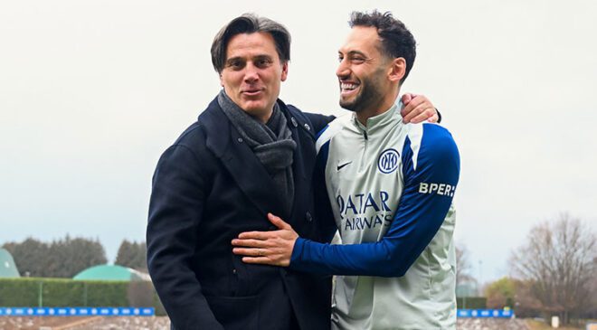 Vincenzo Montella’dan Inter’e ziyaret!