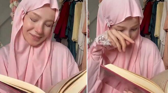 Dikkatli izleyenler hemen fark etti: Yaptığı şova Kur’an-ı Kerim’i alet eden fenomen rezil oldu