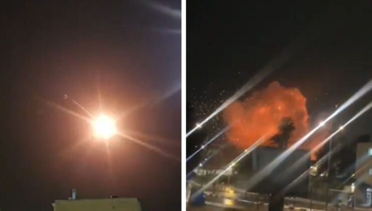 İran’dan İsrail’e füze saldırısı! Nükleer santralin bulunduğu bölgede şiddetli patlama