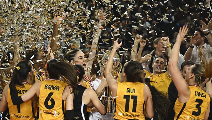 Kupa Voley’de şampiyon Vakıfbank!