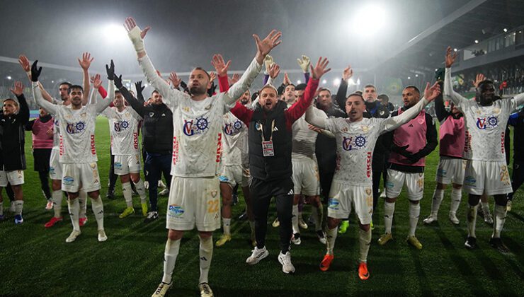 Süper Lig’e yükselme mücadelesinde Erzurumspor FK bir adım önde