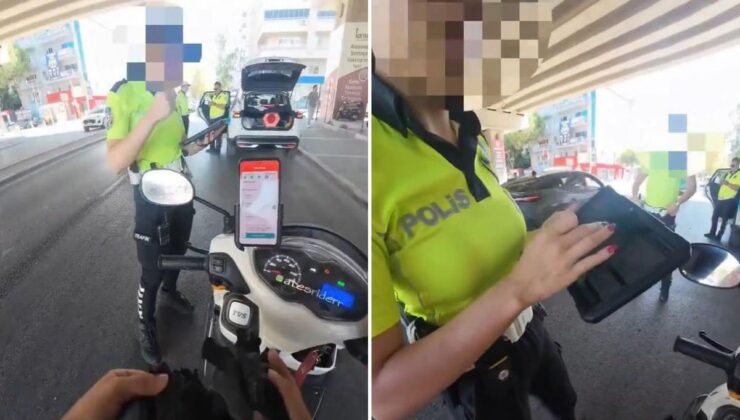 Ceza yazan kadın polisin sunduğu gerekçe tartışma yarattı