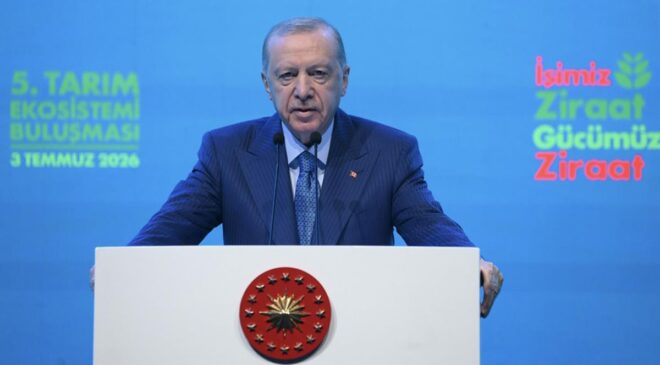 Cumhurbaşkanı Erdoğan: Kadın ve genç çiftçi kredi limitini 5 milyon liraya çıkarıyoruz