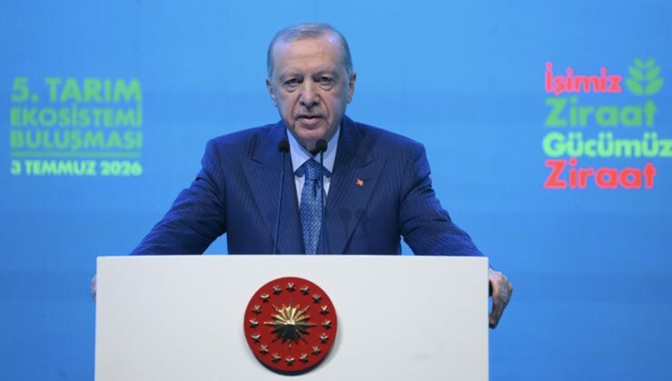 Cumhurbaşkanı Erdoğan: Kadın ve genç çiftçi kredi limitini 5 milyon liraya çıkarıyoruz