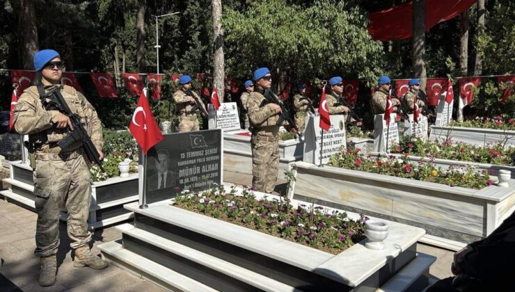 Edirne, Tekirdağ ve Kırklareli’de 15 Temmuz şehitleri anıldı