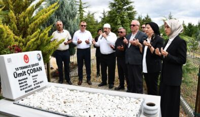 FETÖ’nün 15 Temmuz darbe girişiminde şehit olan Ümit Çoban, Amasya’da anıldı