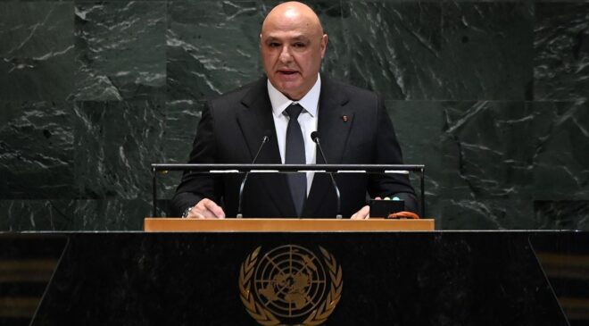 Lübnan Cumhurbaşkanı Avn, ABD Dışişleri Bakanı Rubio ile Üçlü Çerçeve Anlaşmasını Görüştü