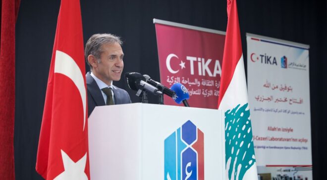 TİKA’dan Beyrut’ta Çocuklara Dijital Eğitim Merkezi
