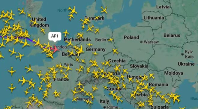 Trump Türkiye’ye geliyor! Air Force One dünyanın en çok takip edilen uçağı oldu