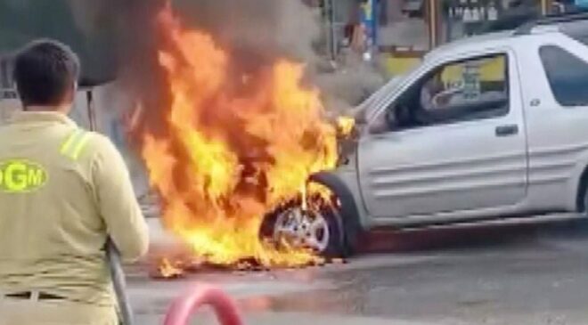 Yıllarca para biriktirip satın aldı, gözünün önünde alev alev yandı