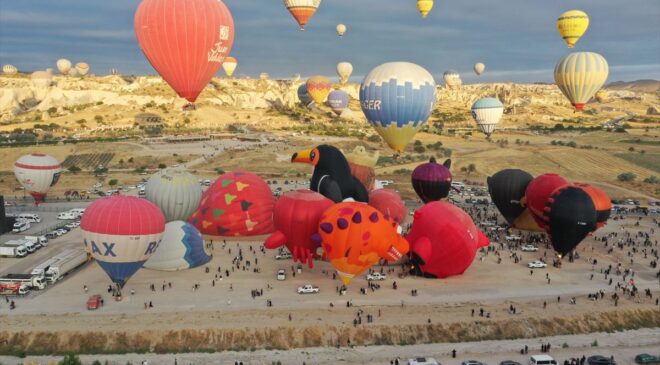 Kapadokya’da Kültür Yolu Festivali Turizmi Canlandırdı