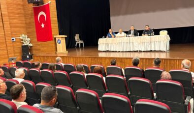 Vezirköprü’de muhtarlarla istişare toplantısı