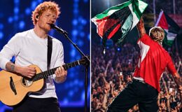 ABD’li rapçi Macklemore, Sheeran’ın turnesinden kazandığı gelirin 1 milyon dolarını Filistin’e bağışlayacak