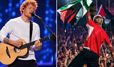 ABD’li rapçi Macklemore, Sheeran’ın turnesinden kazandığı gelirin 1 milyon dolarını Filistin’e bağışlayacak