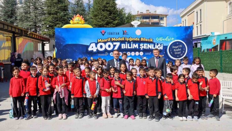 Bilecik’te bilim şenliği düzenlendi, 9 bin 645’in üzerinde katılımcı hedefleniyor