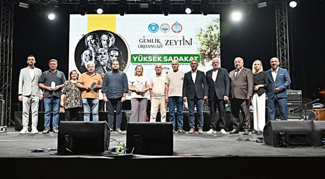 Bursa’da 33. Uluslararası Gemlik Zeytini Festivali düzenlendi