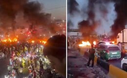 Suriye’de akaryakıt zamlarına karşı protestolar düzenleniyor