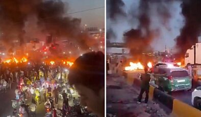 Suriye’de akaryakıt zamlarına karşı protestolar düzenleniyor