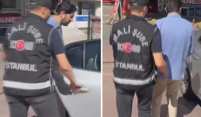 Tutuklanan Pusula Holding Başkanı Serdar Turhan’ın gözaltı anı görüntülendi