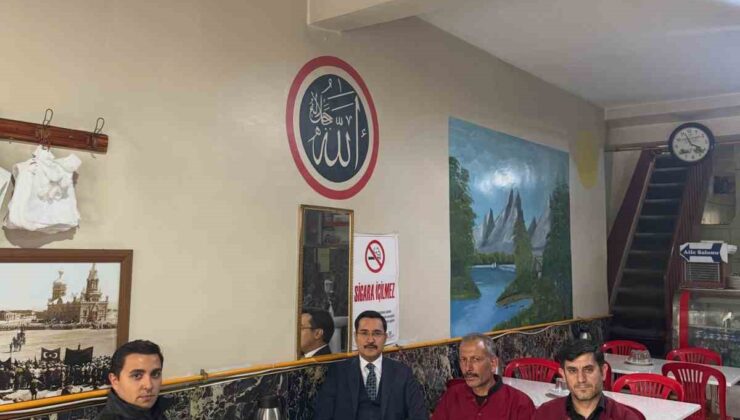 Akyaka Kaymakamı Demirtaş, esnafı ziyaret ederek talep ve görüşleri dinledi