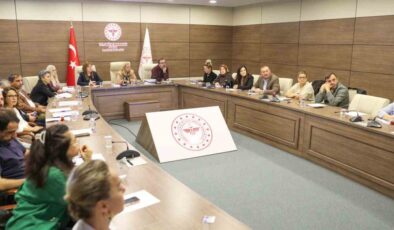 Anne ölümlerini önleme toplantısı Dr. Tuba Esra Şahlar başkanlığında yapıldı