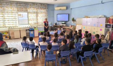Aydın Köşk’te anaokulu öğrencilerine gıda israfı eğitimi verildi