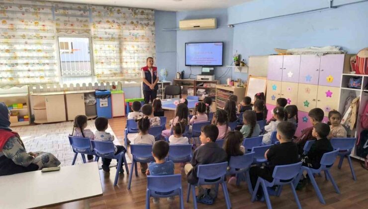 Aydın Köşk’te anaokulu öğrencilerine gıda israfı eğitimi verildi