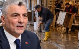Bakan Bolat İstanbul’da selden etkilenen esnafa 80 milyon TL nakdi destek açıkladı