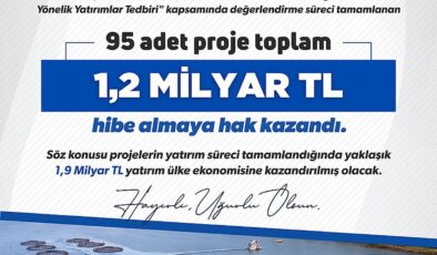 IPARD 3’te 95 proje 1,2 milyar TL hibe almaya hak kazandı, Bakan Yumaklı duyurdu