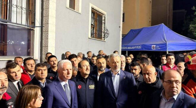 Maltepe’de çöken binada 12 kişi enkazdan çıkarıldı, 3 kişi hayatını kaybetti